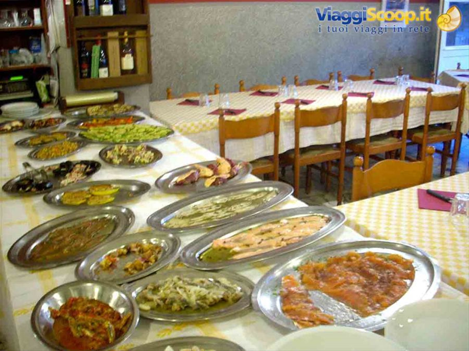 Gli sfiziosi antipasti del Ristorante U Cantu