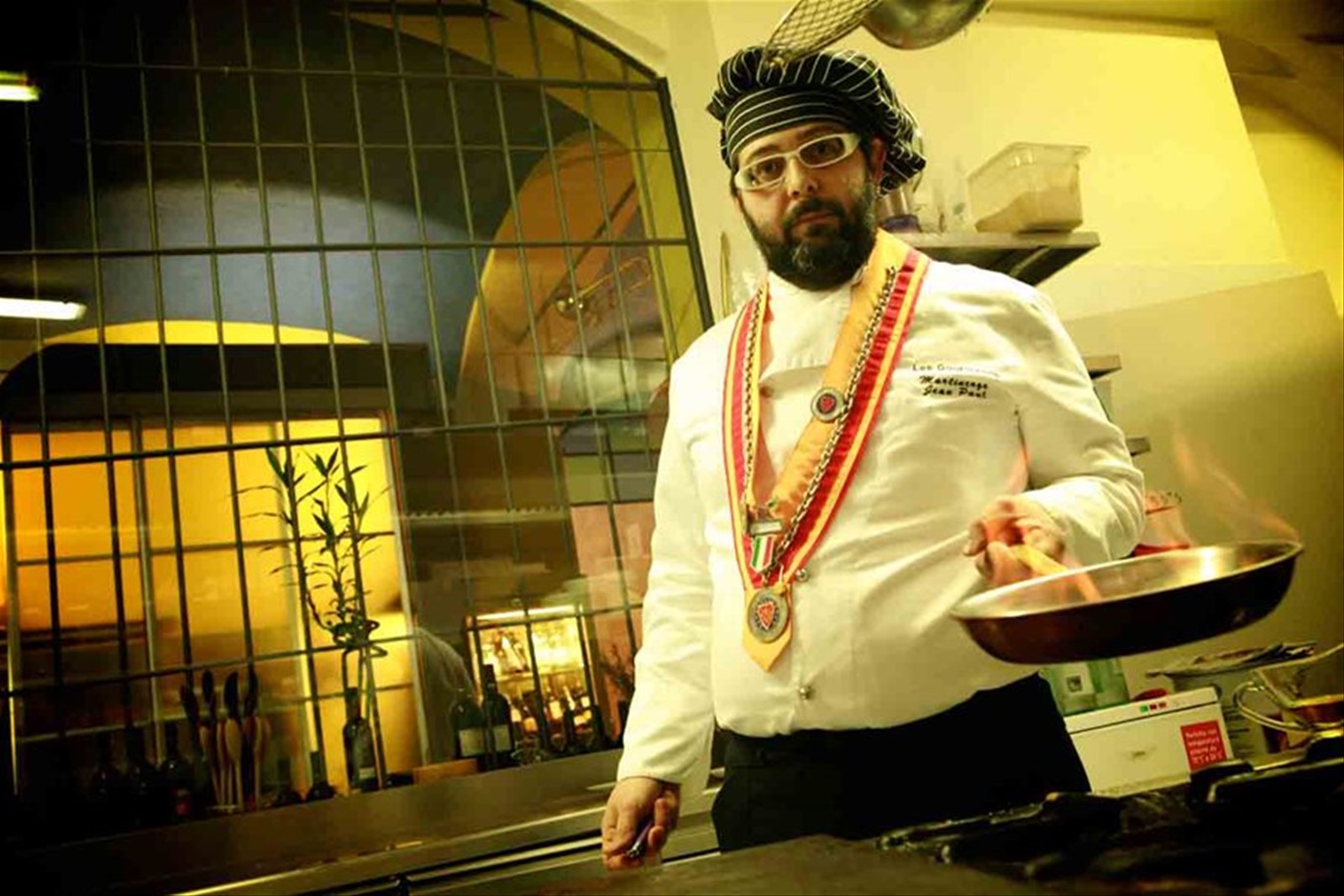Lo chef Jean Paul Martinengo