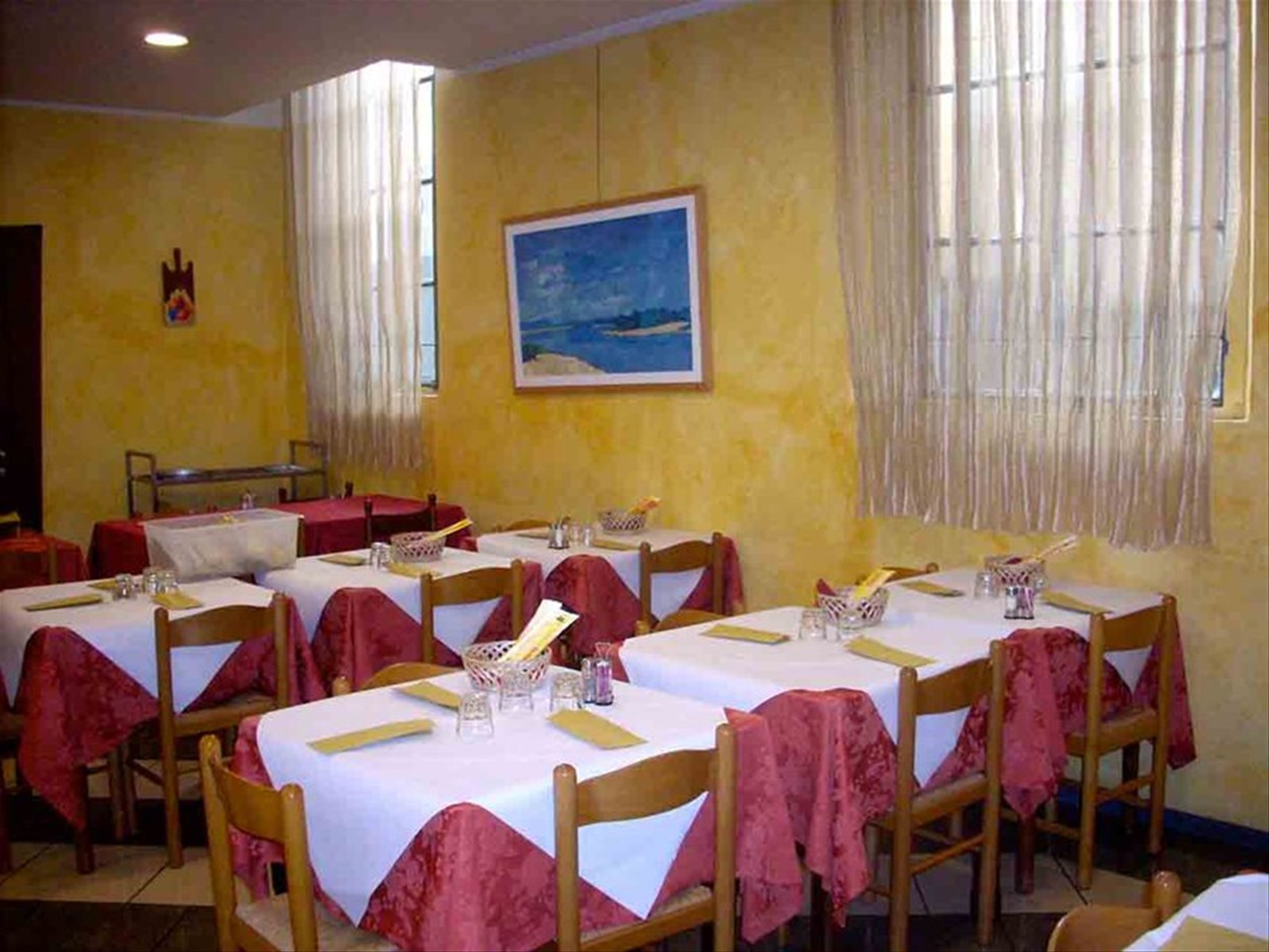 A tavola presso la Trattoria Al Beccofino