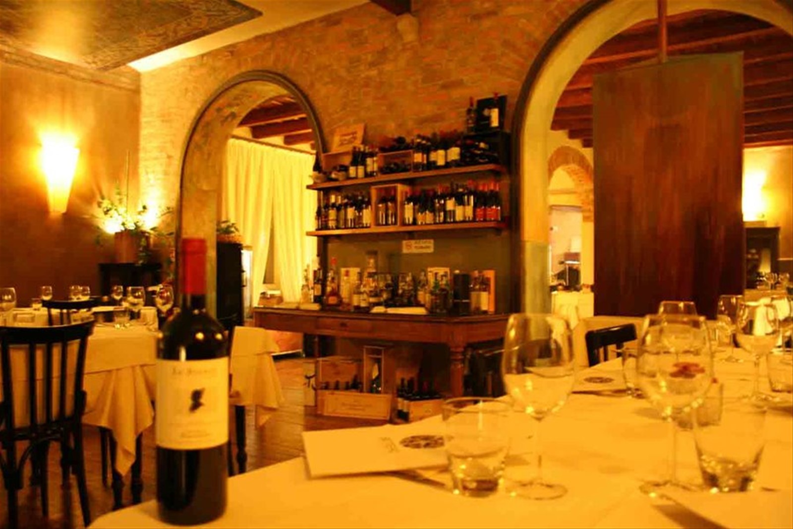 Atmosfere serali presso il Ristorante Botero