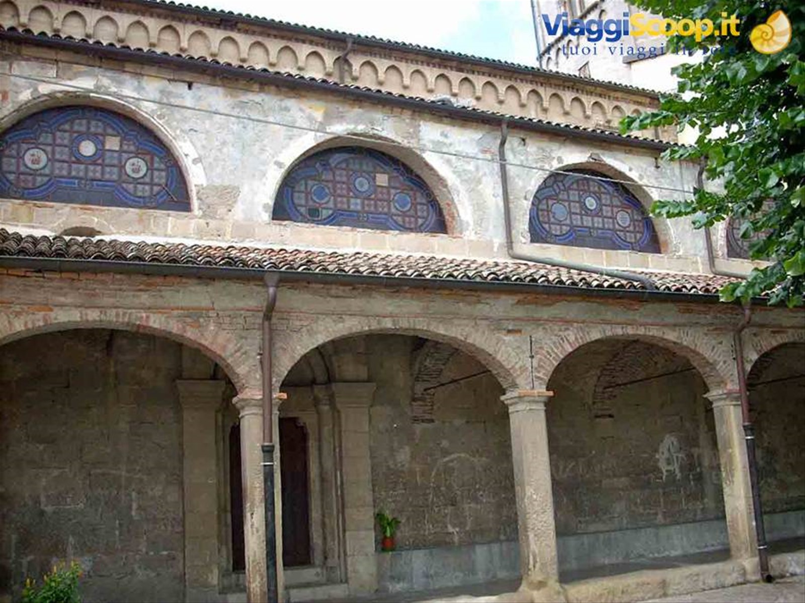 Il chiostro della Chiesa di San Giacomo Maggiore