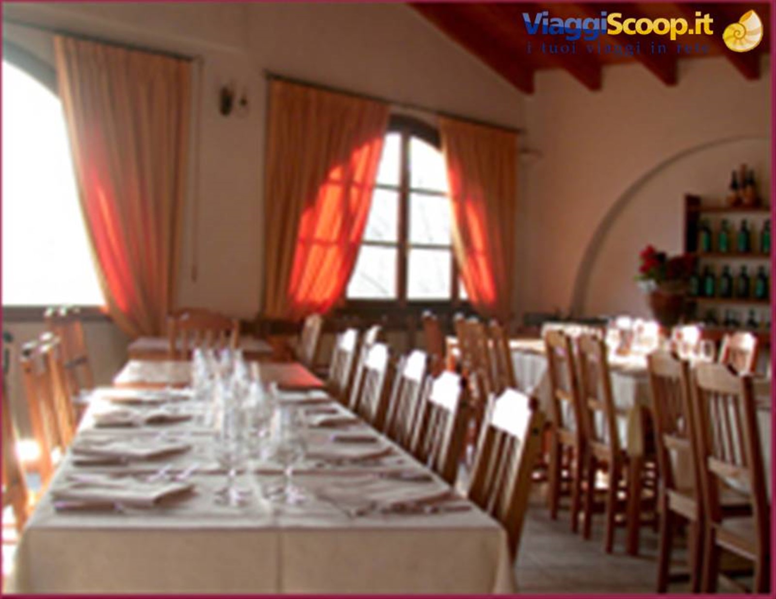 Nelle sale dell'Agriturismo Bottazza