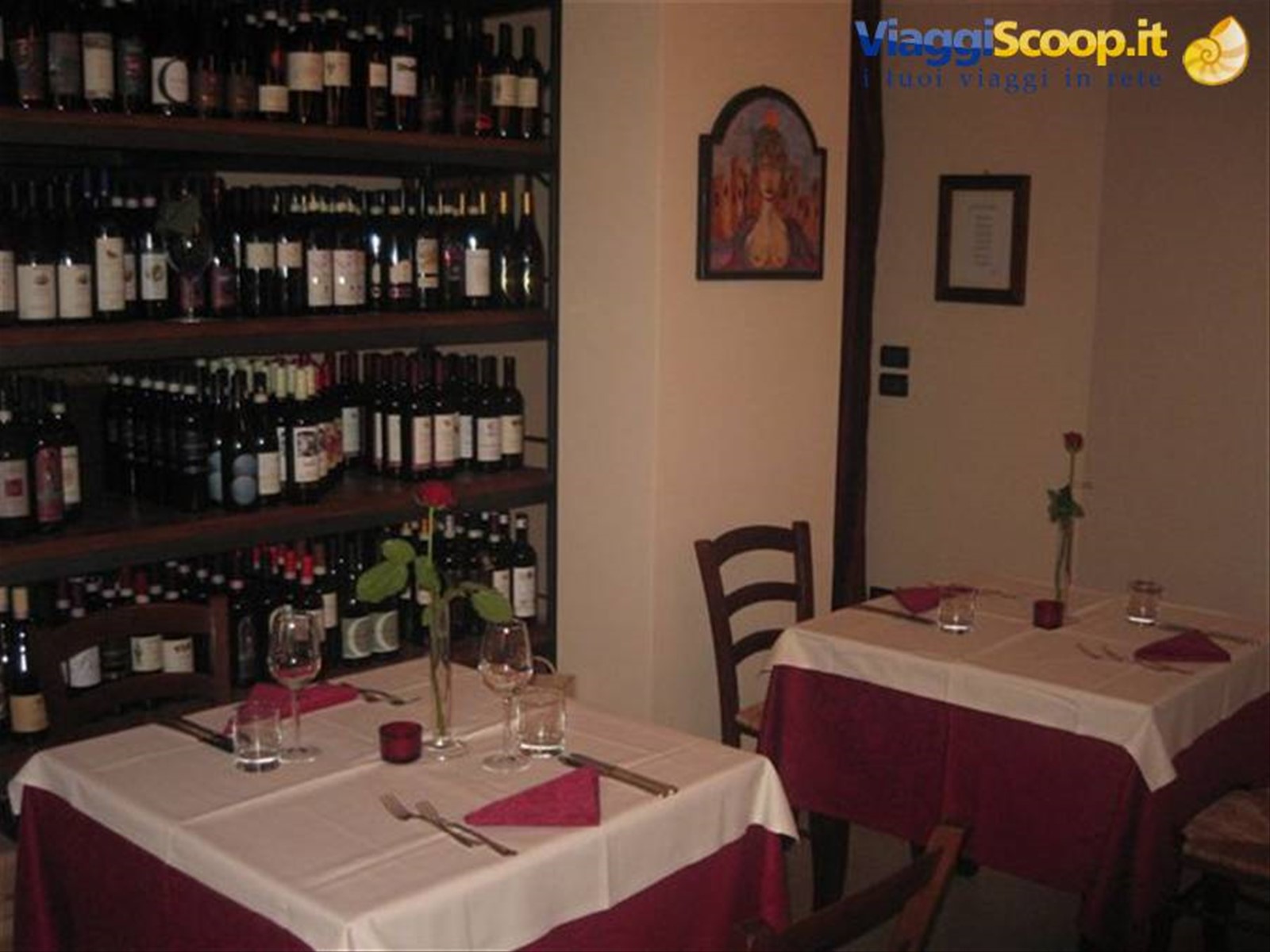 La sala del Ristorante Campanarò