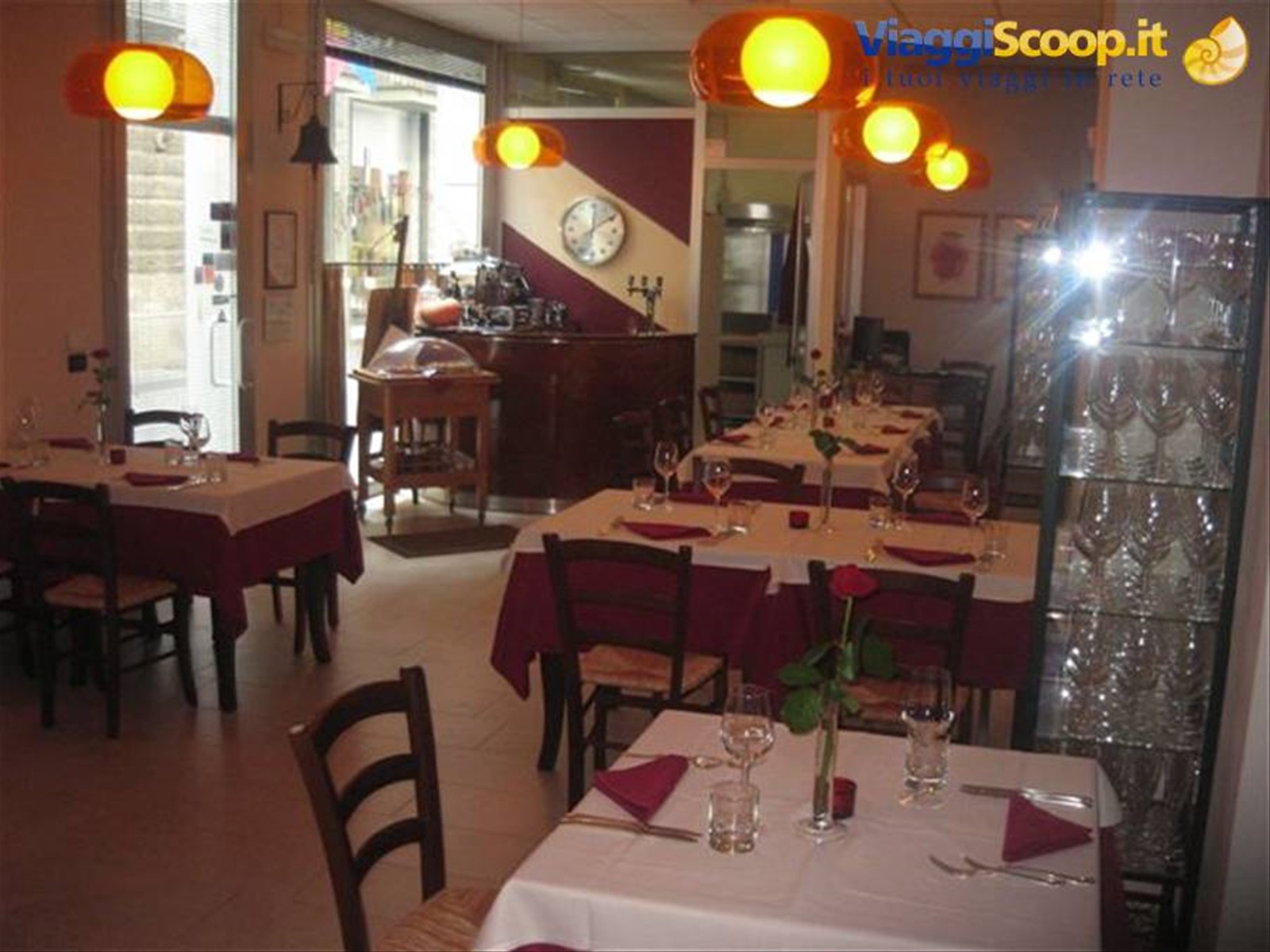 La sala del Ristorante Campanarò