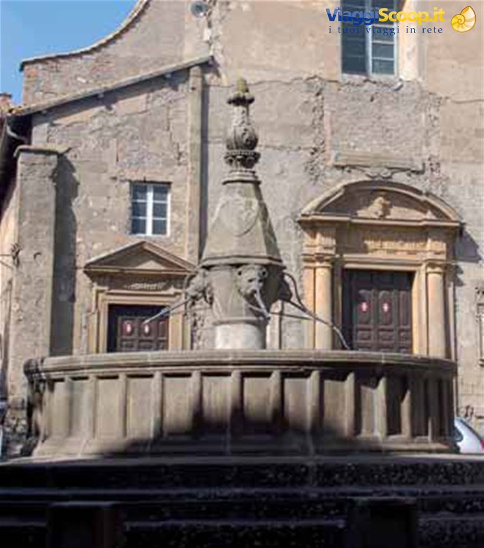 Viterbo Fontana di San Faustino