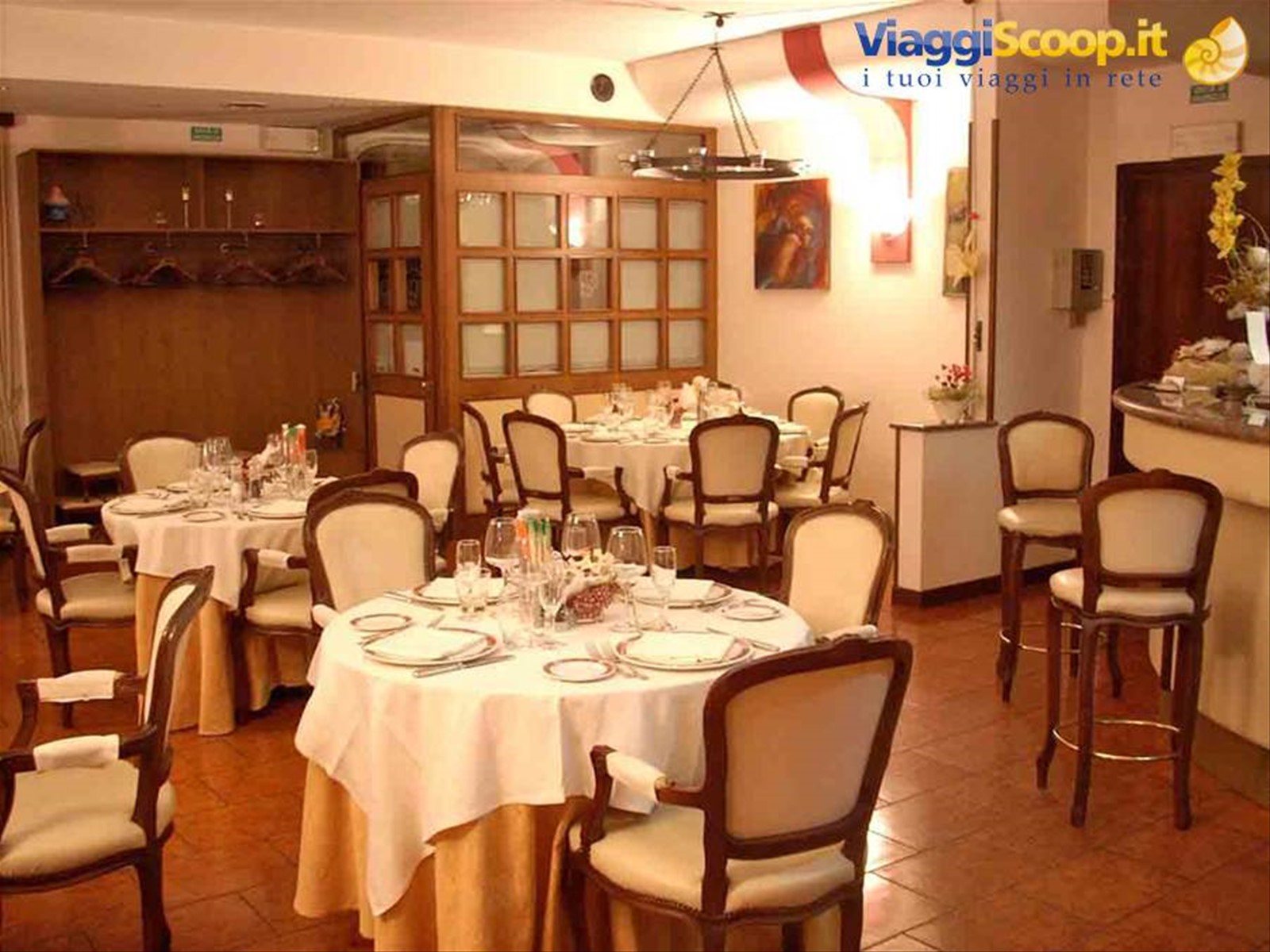 Nelle sale del Ristorante Locanda d'autore