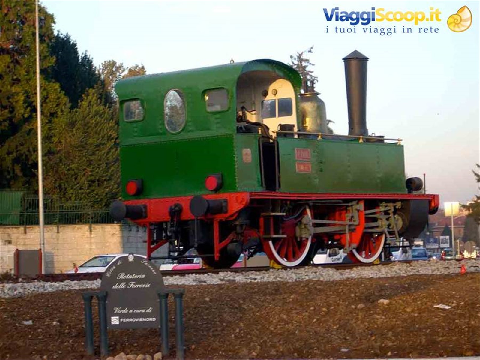 Un'antica locomotiva