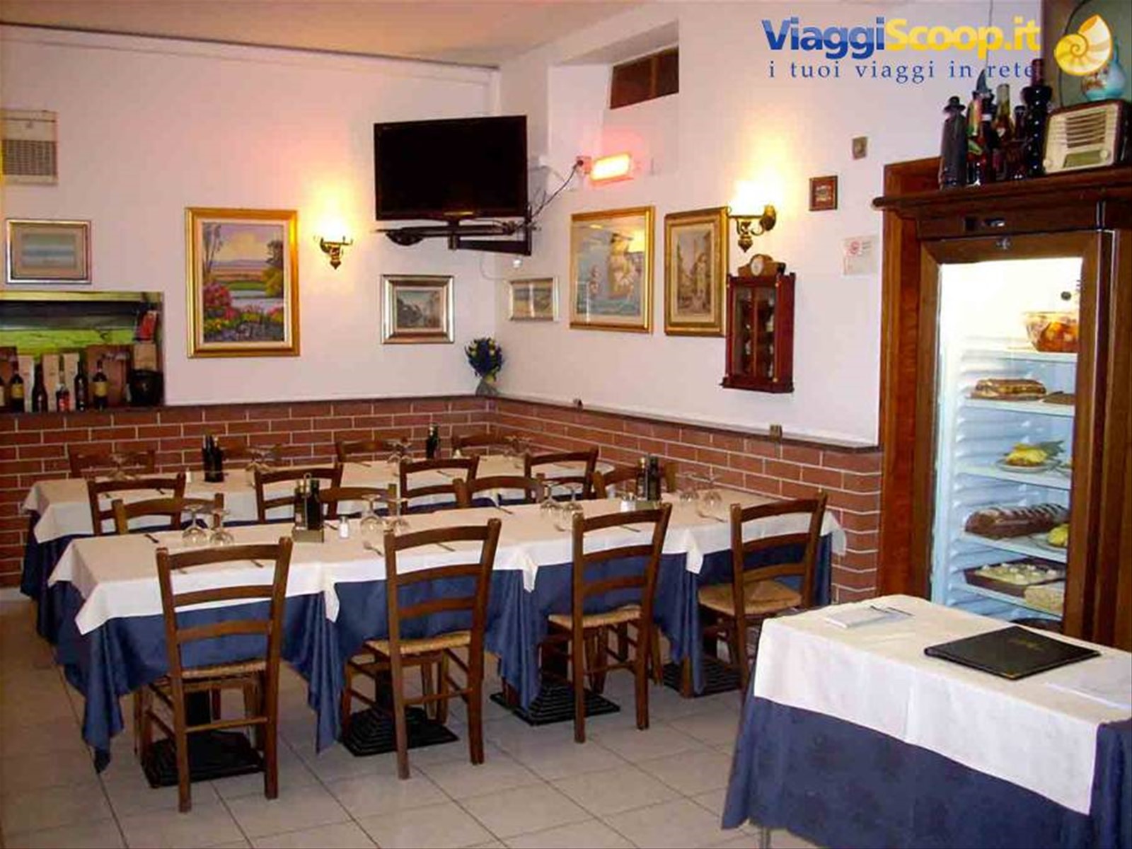 Nelle sale del Ristorante Pizzeria Victor