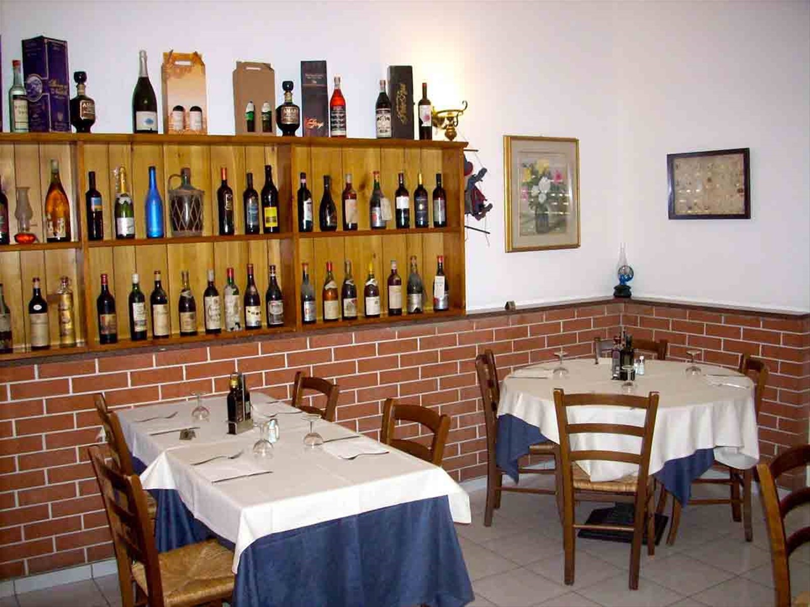 Nelle sale del Ristorante Pizzeria Victor