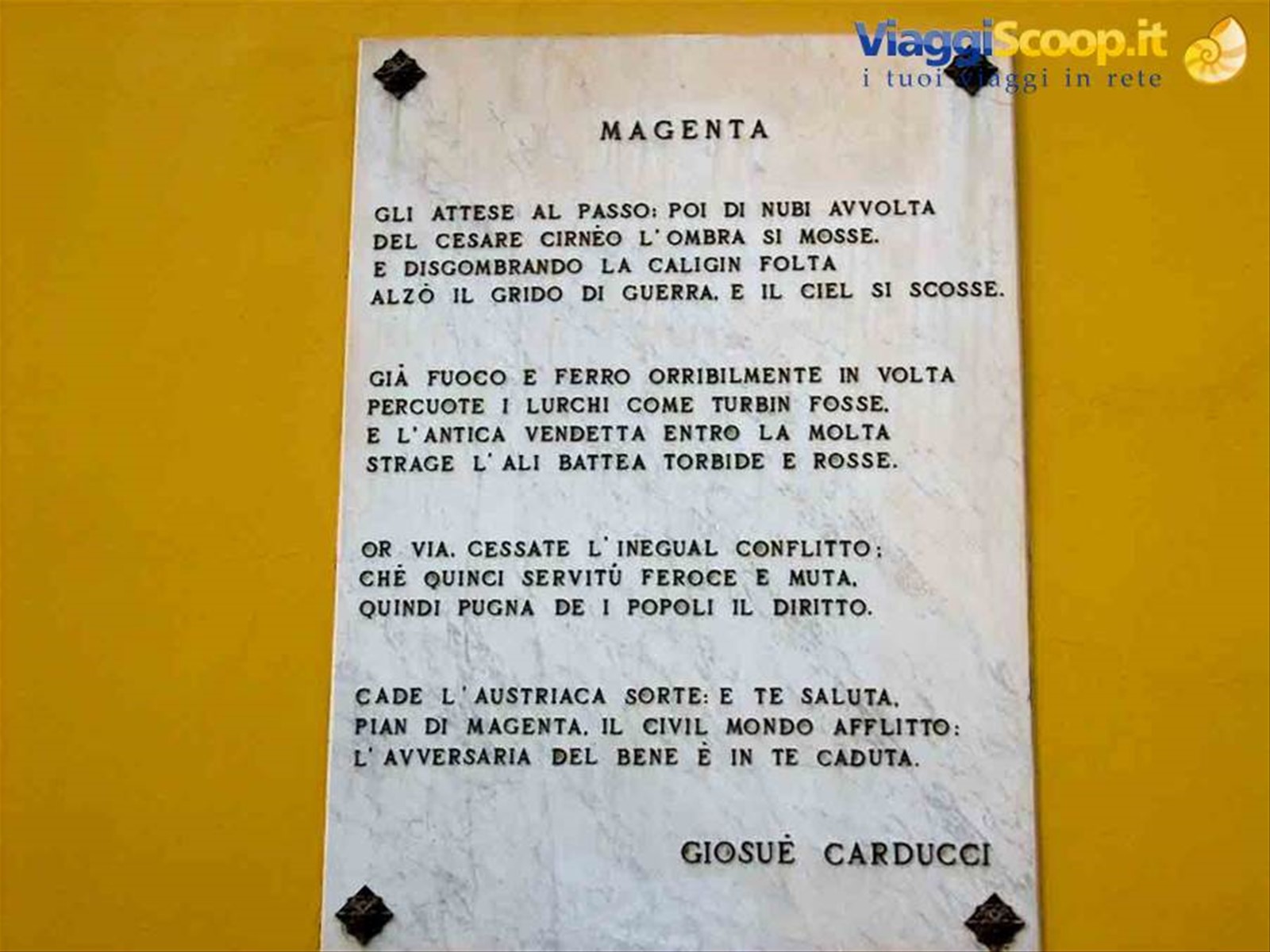 Poesia di Giosuè Carducci