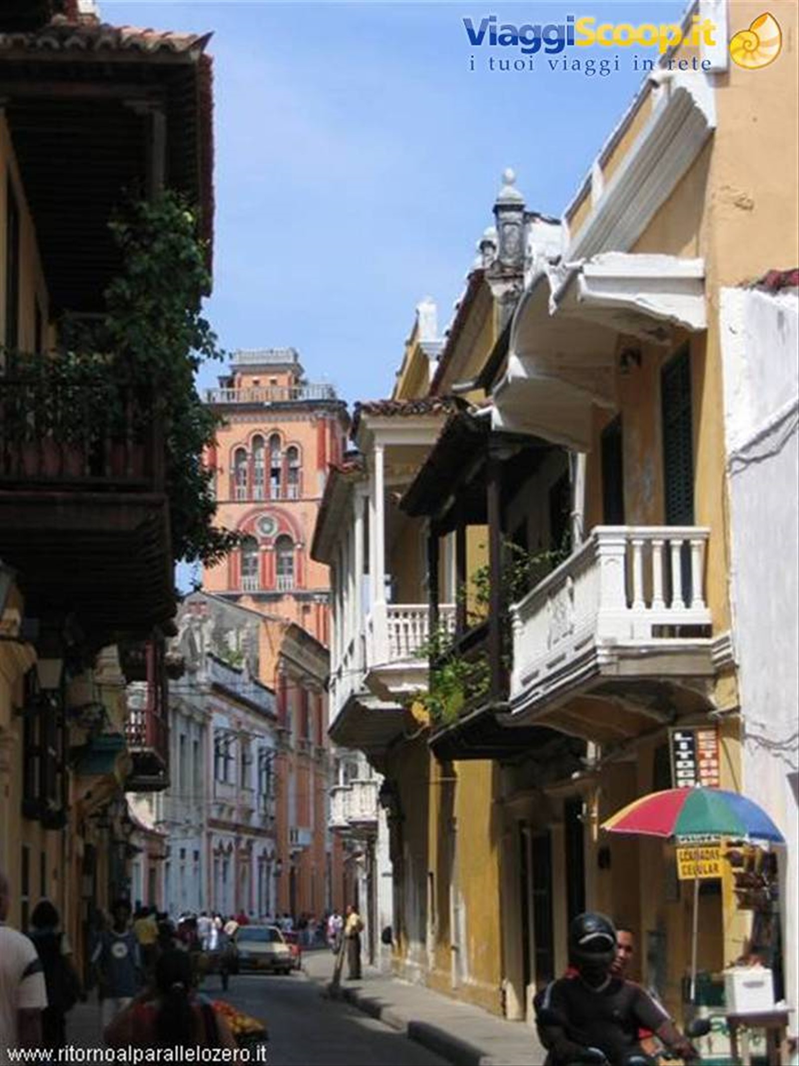 Scorcio storico di Cartagena