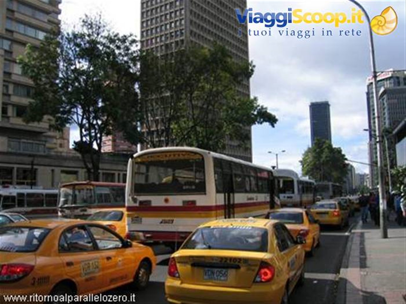 Avenida principal de Bogotà