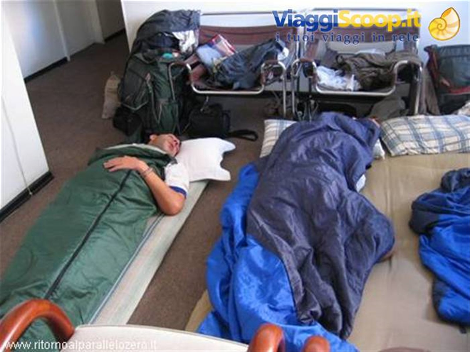 Accampamento in salotto