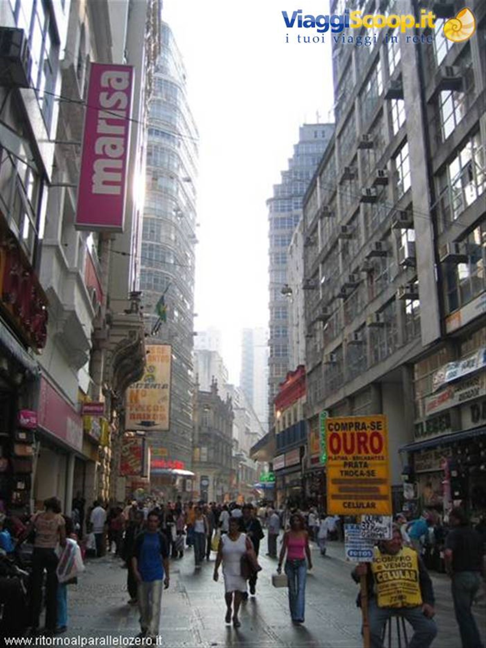 Il centro di São Paulo