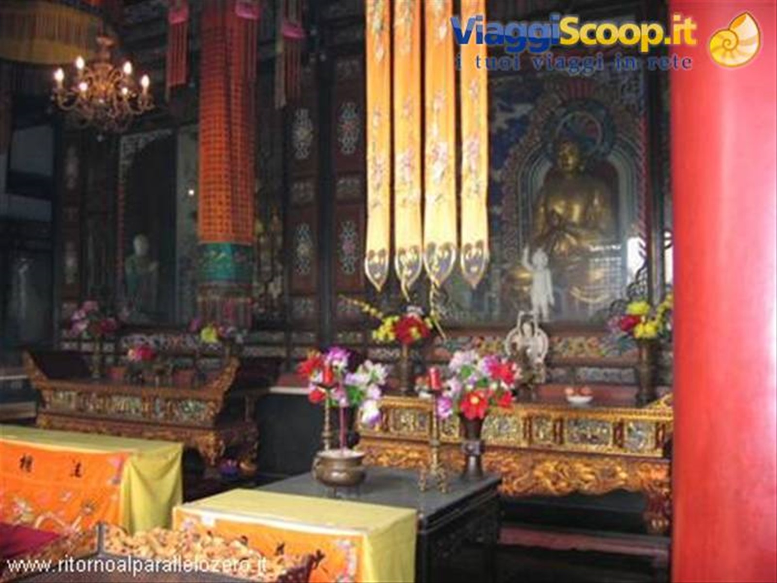 L'interno della Pagoda