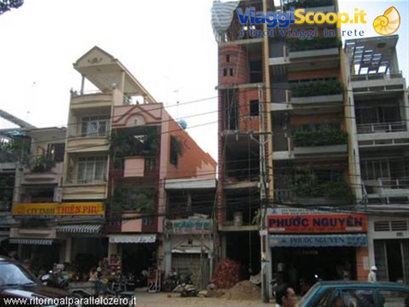 Edilizia locale a Saigon