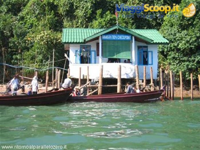 Check point Myanmar (ex Birmania)