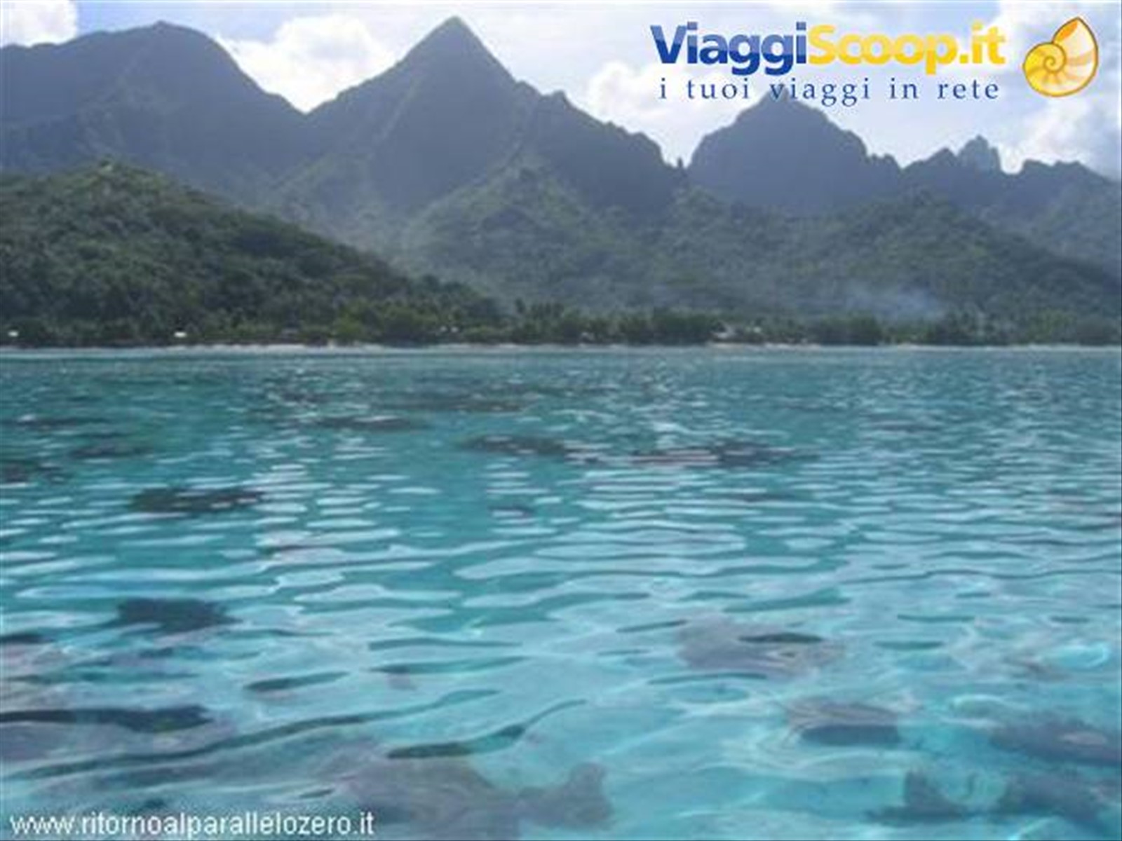 Spettacolare laguna di Moorea