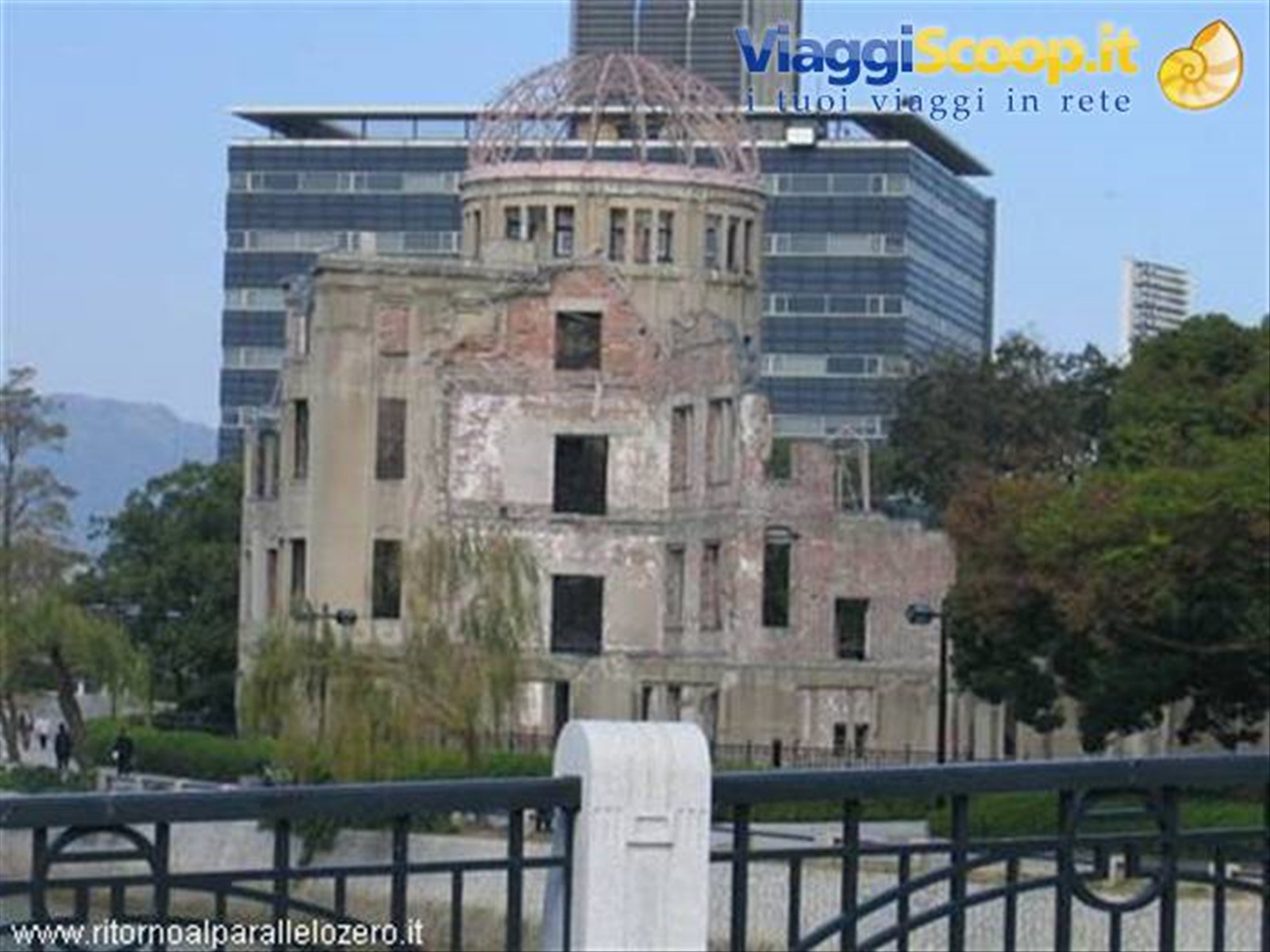 Hiroshima - L'edificio colpito dalla bomba