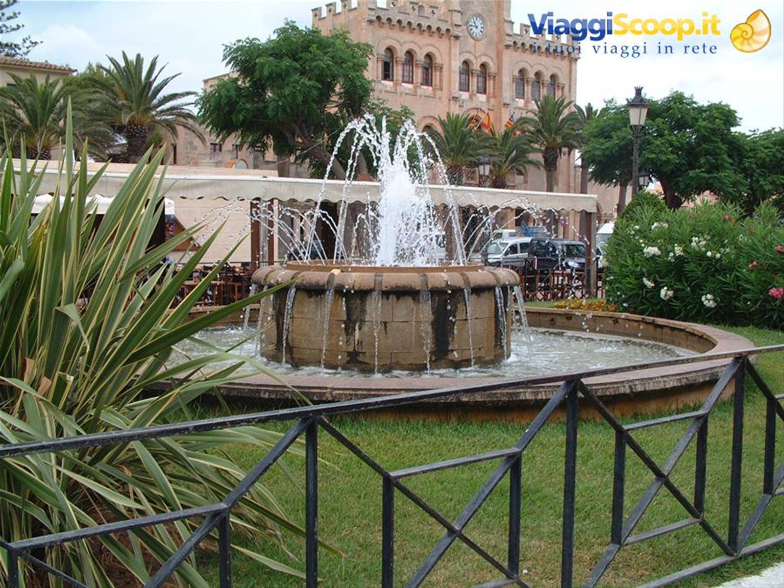fontana in piazza a ciutadella