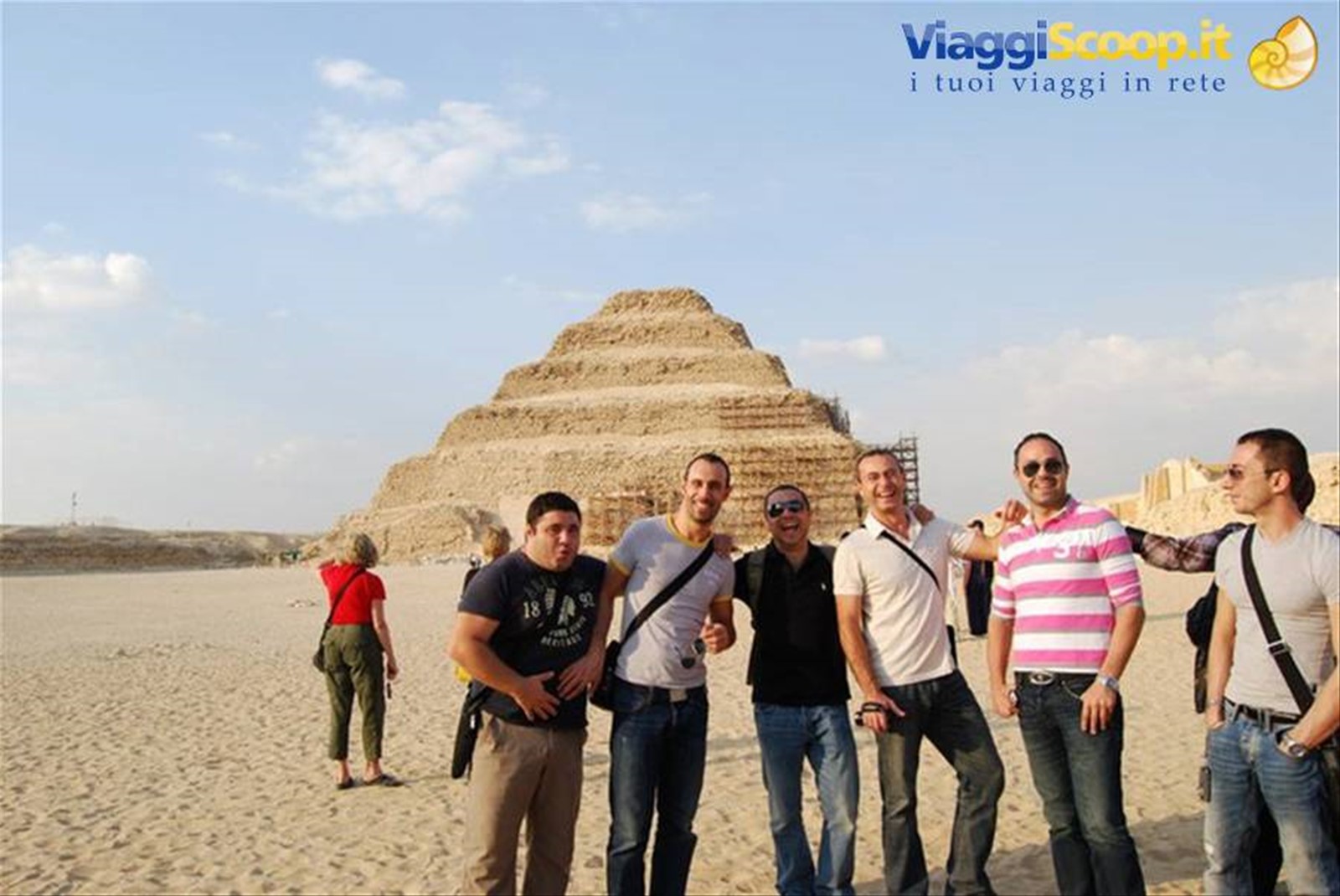 piramide a gradoni a Sakkara