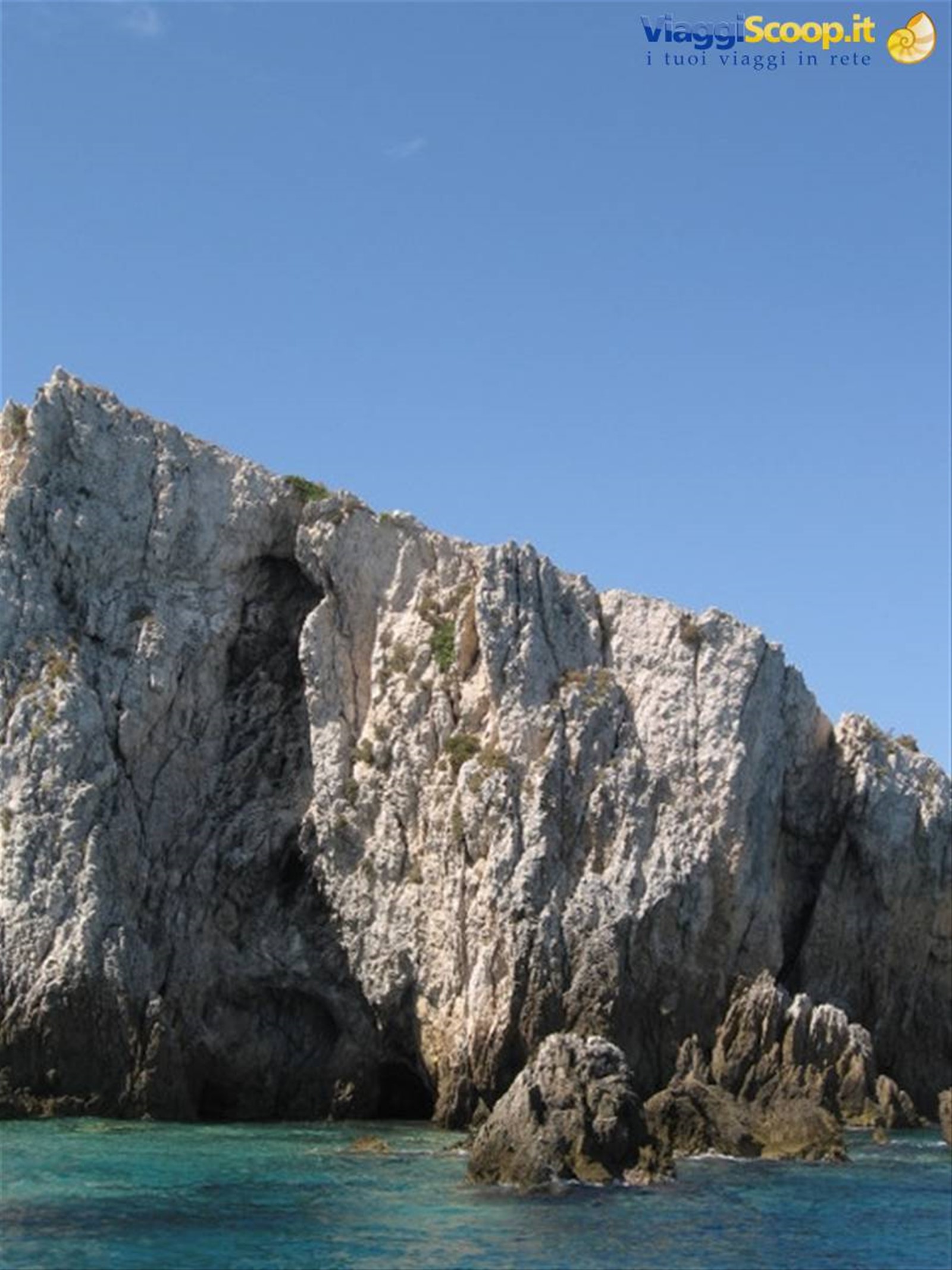 lungo la costa di San Domino