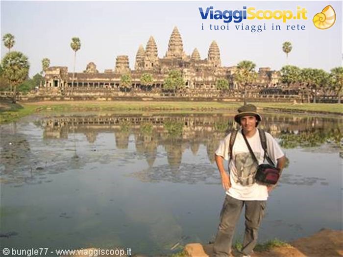 18 - Angkor - Angkor Wat - e ci sono anche io