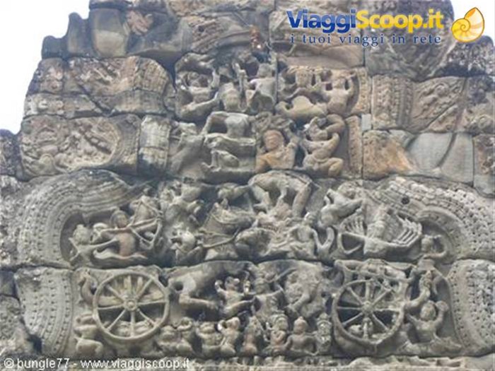 19 - Angkor - Preah Khan - Bassorilievo 