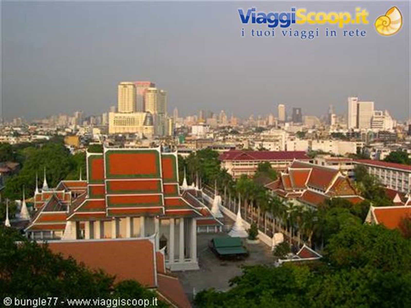 26 - Golden Mountain - Vista di Bangkok