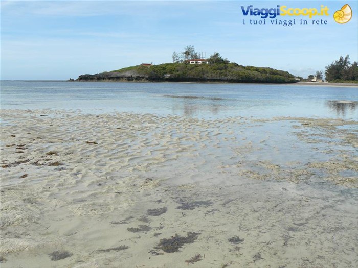 Watamu con bassa marea