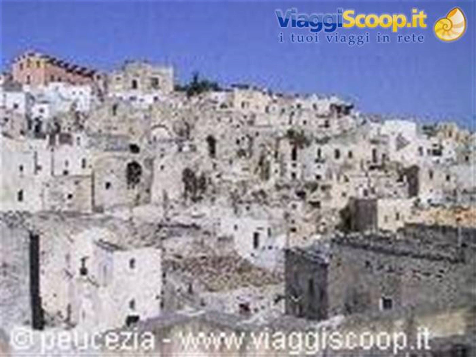 panorama del rione dei Sassi