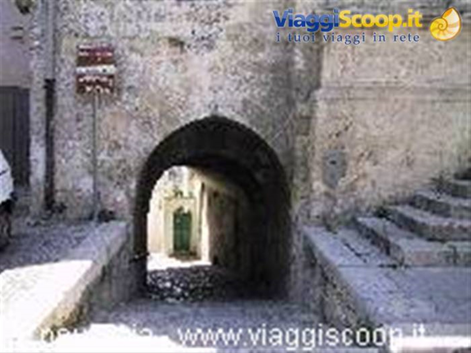 un arco in zona Sassi