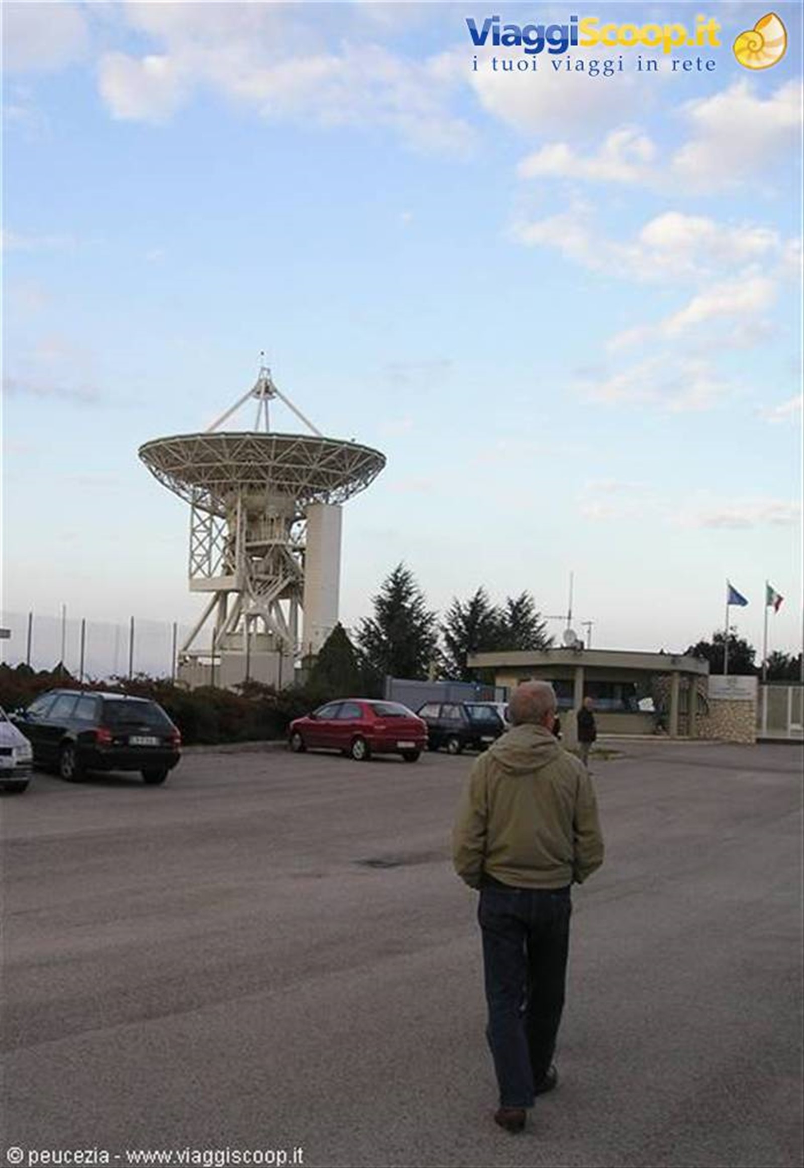il radar del centro di geodesia spaziale