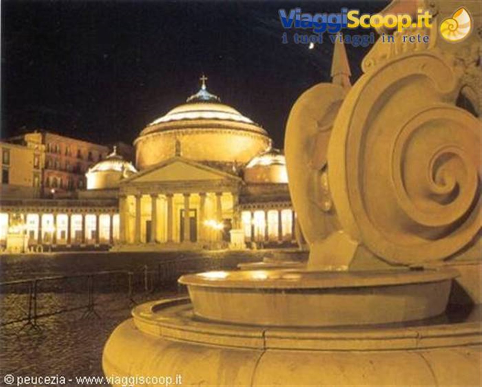 piazza del Plebiscito by night