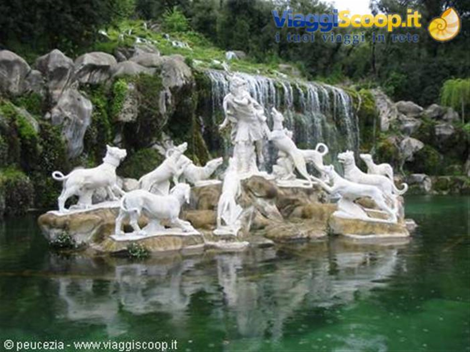 una fontana del parco