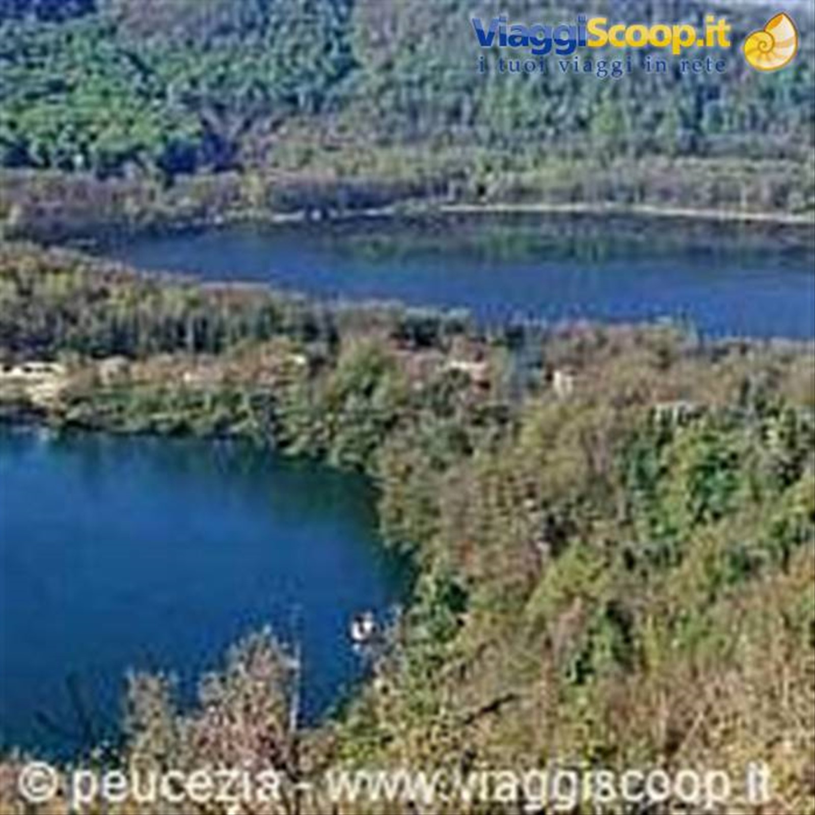 i laghi da un'altra inquadratura