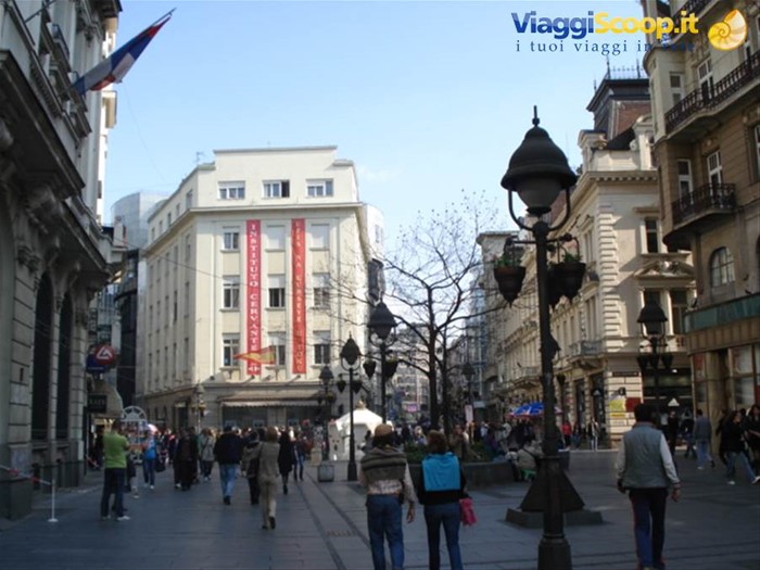 Belgrado: la strade pedonale Kneza Mihajlova
