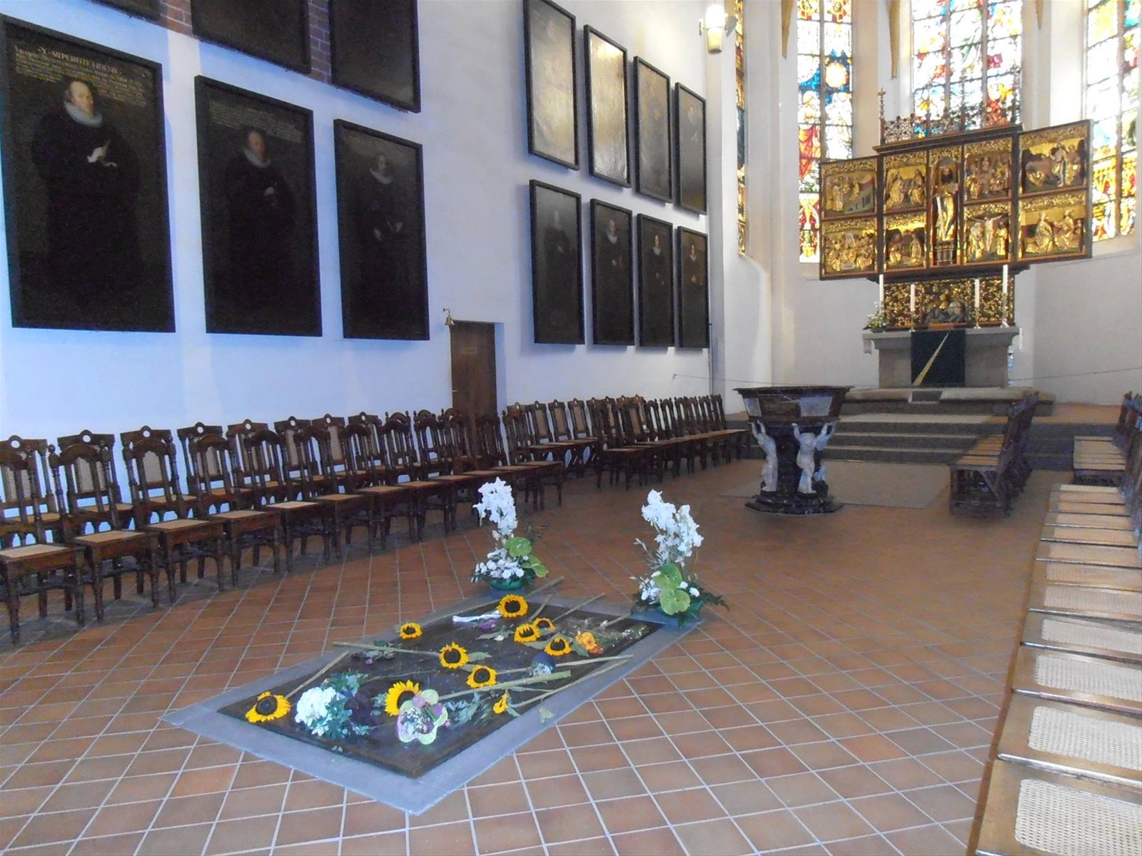 tomba di J.S.Bach nella chiesa Tomaskirche