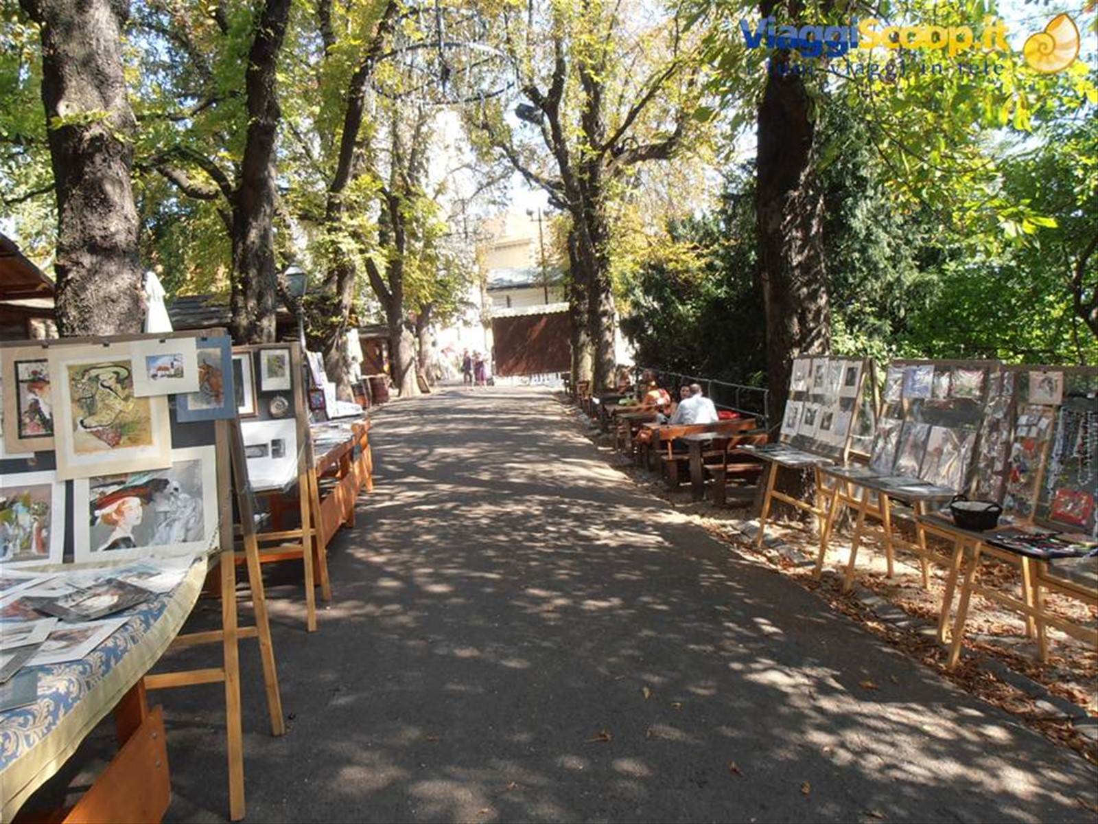 Strossmontmartre, via dei pittori sulla collina
