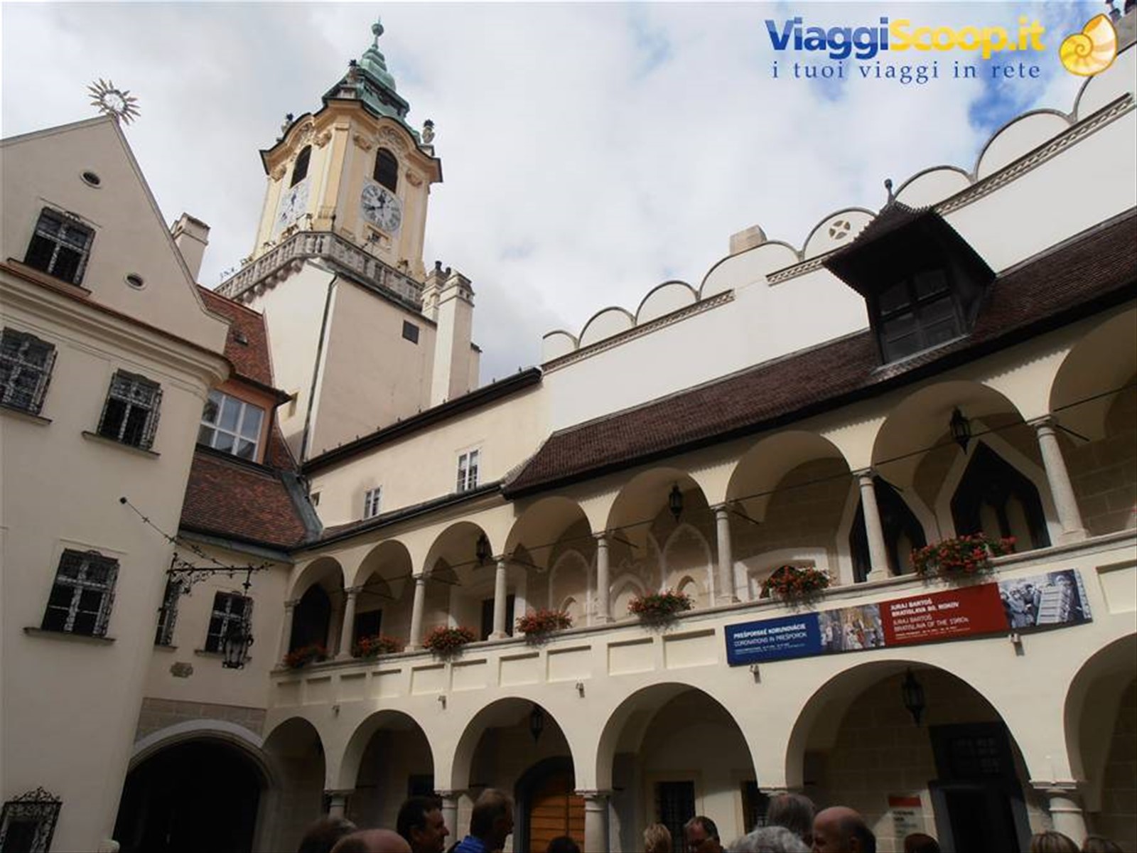 il vecchio municipio di Bratislava