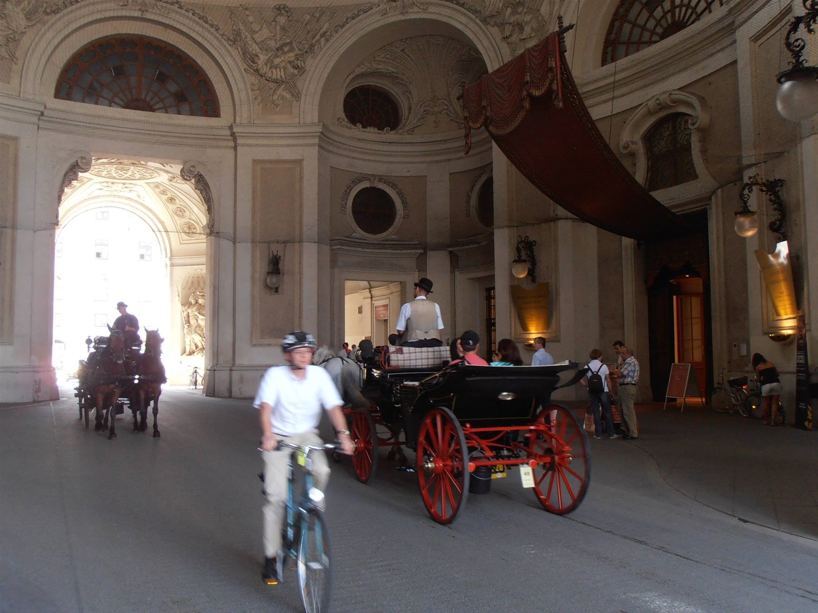 passaggi vari nell'Hofburg
