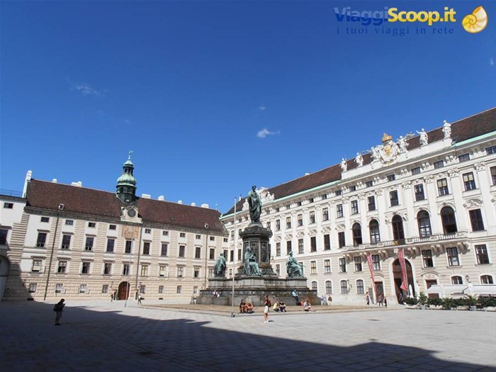 cortile interno dell'Hofburg