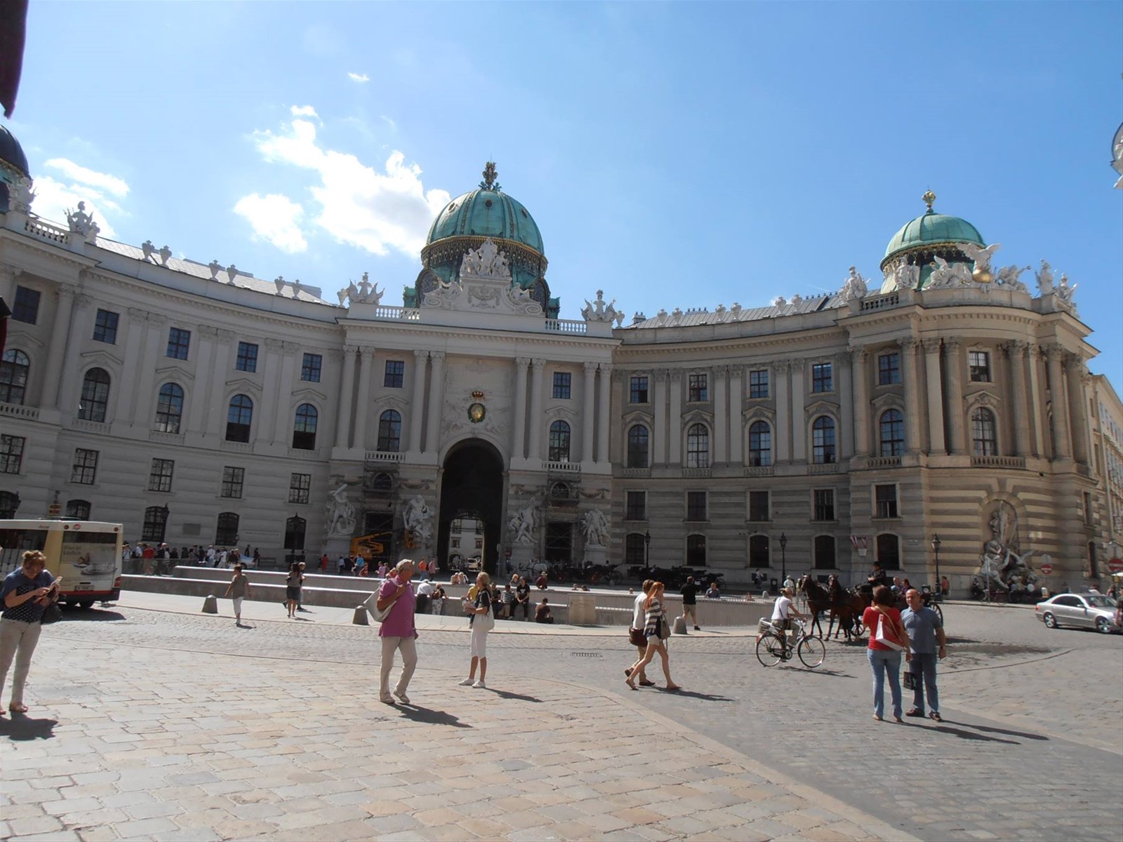 uno dei 12 palazzi dell'Hofburg, palazzo reale