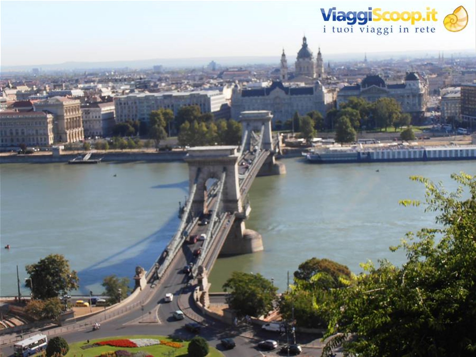 il ponte delle catene sul Danubio