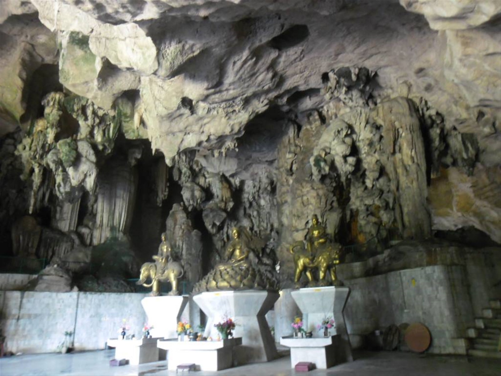 un tempio nelle grotte a Ipoh, Malesia