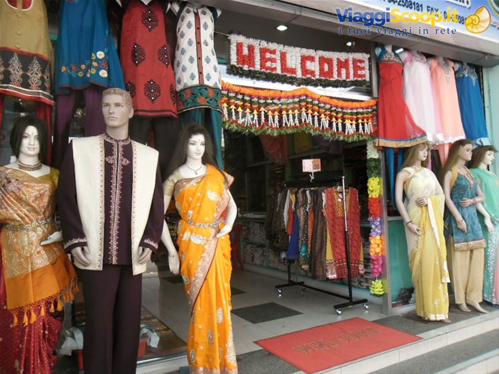 un negozio di abbigliamento a Georgetown, Penang,Malesia