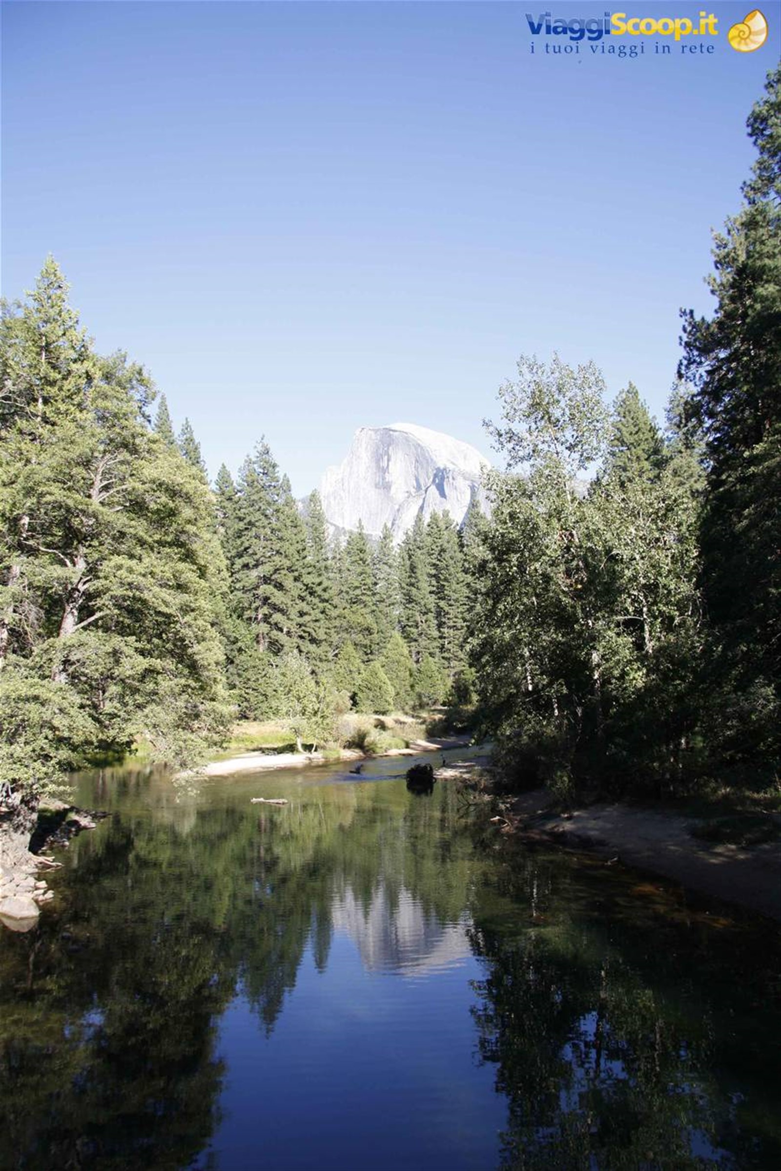 specchio d'acqua, yosemite