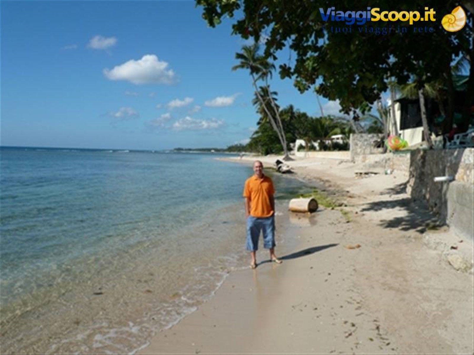 davanti al coral costa caribe