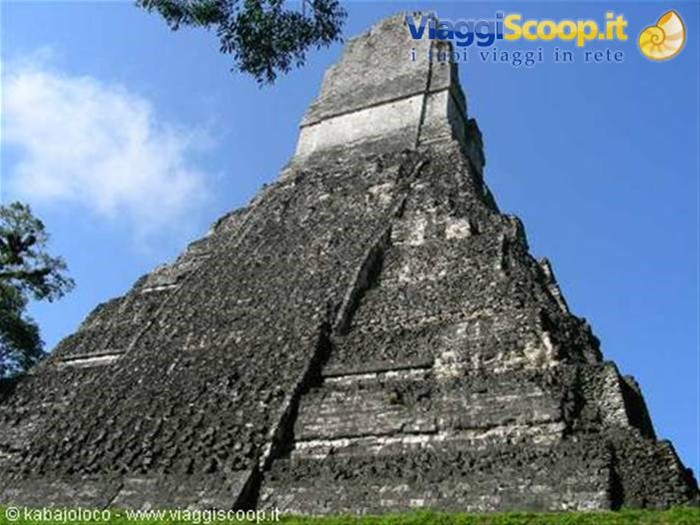 Tikal (Guatemala): una piramide Maya