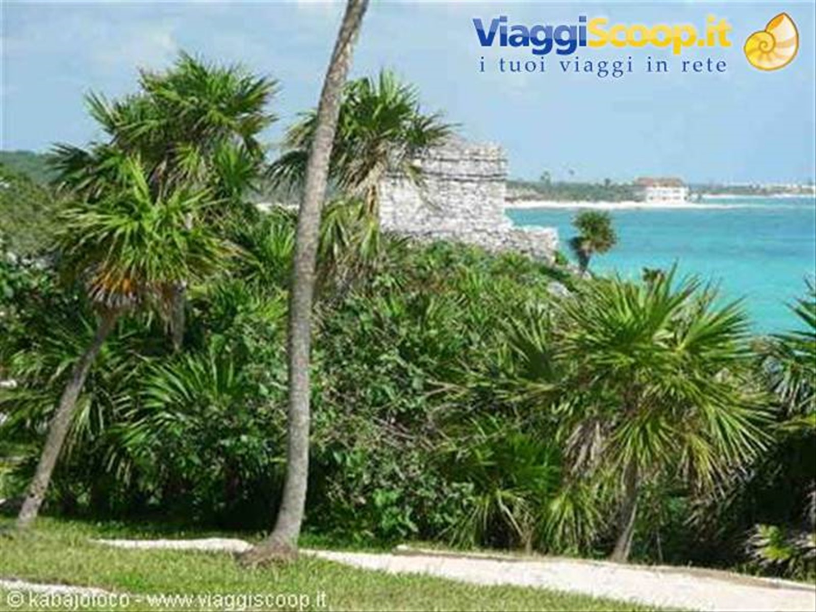 Tulum: l'unico sito sul mare....